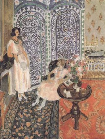 Henri Matisse The Moorish Screen (mk35)